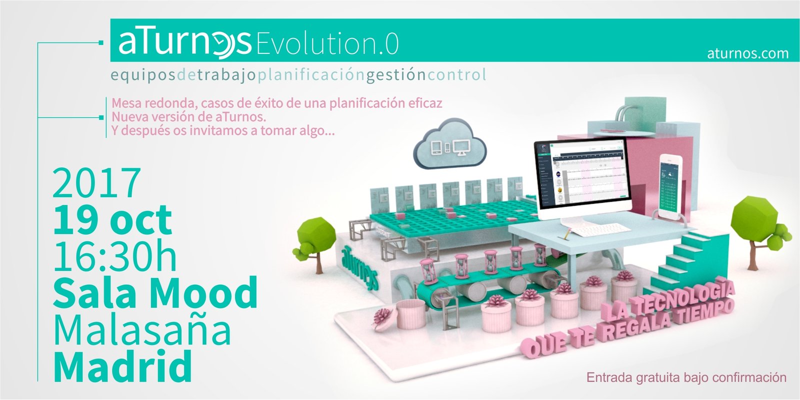 Presentamos en Madrid la nueva versión de aTurnos