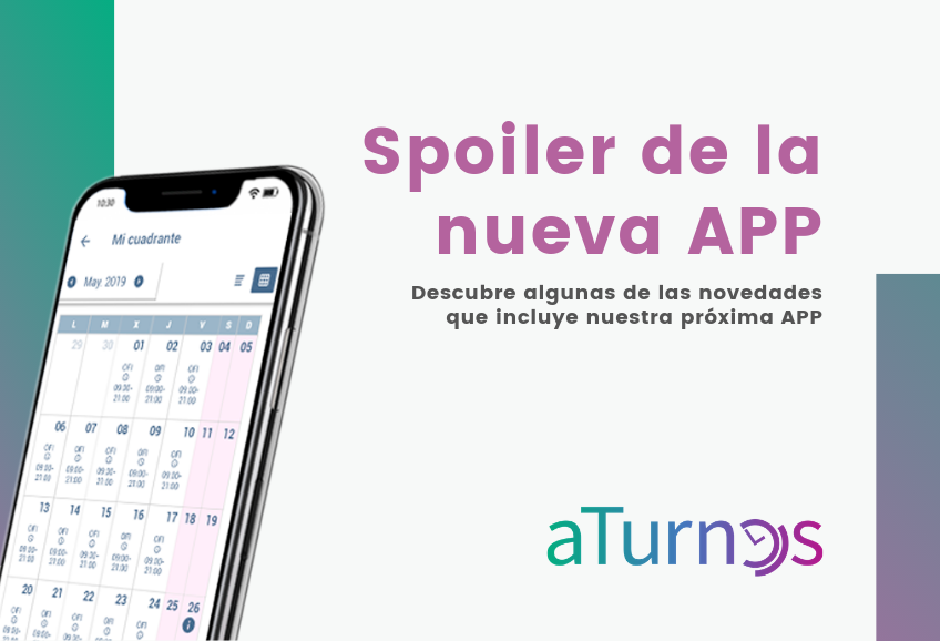 Spoiler de la nueva APP