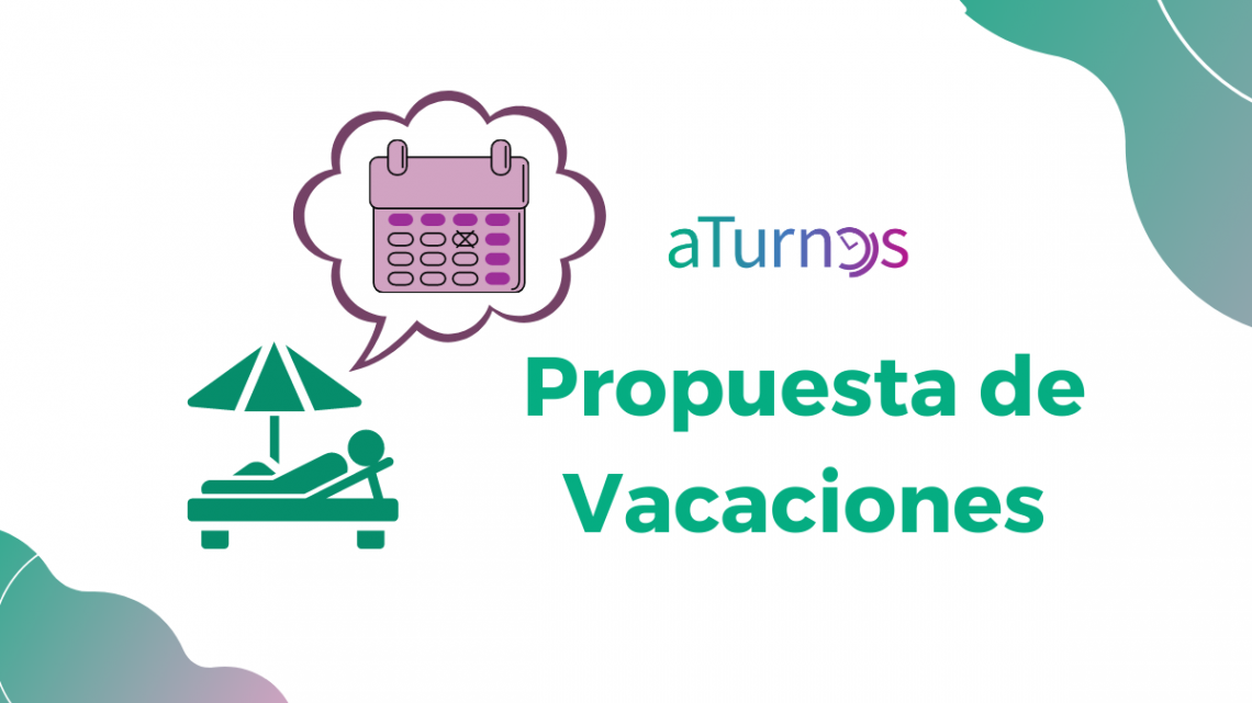 Planificación de PROPUESTA DE VACACIONES